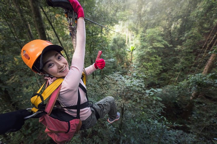 Puntarenas Zipline & River Boat Tours. Puntarenas Landausflug