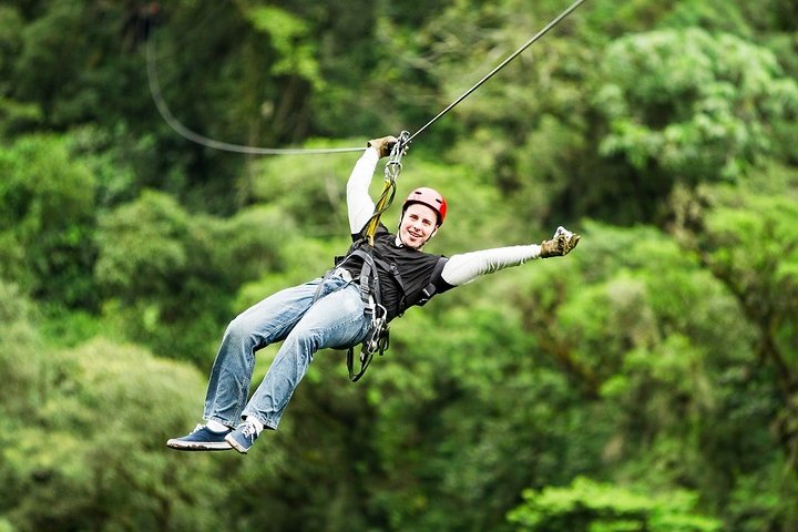 Puntarenas Zipline & River Boat Tours. Puntarenas Landausflug