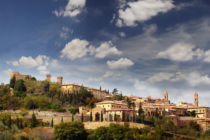 Excursión con cata de vino Brunello di Montalcino para grupos reducidos desde Siena