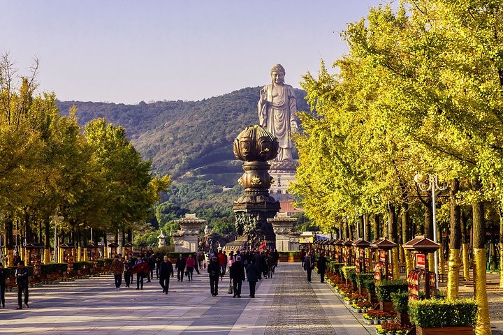 Wuxi Private Day Tour com Lingshan Buddhist Scenic Spot e Taihu Yuantouzhu
