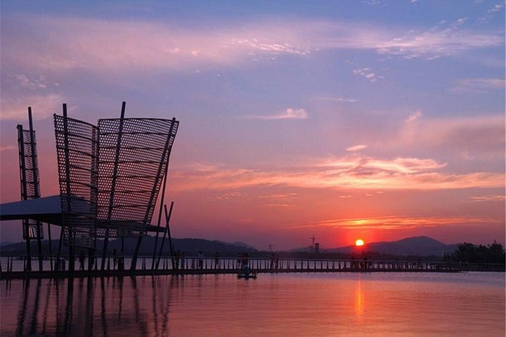 Halve dag privétour Sanguo City met boottocht op het Taihu-meer