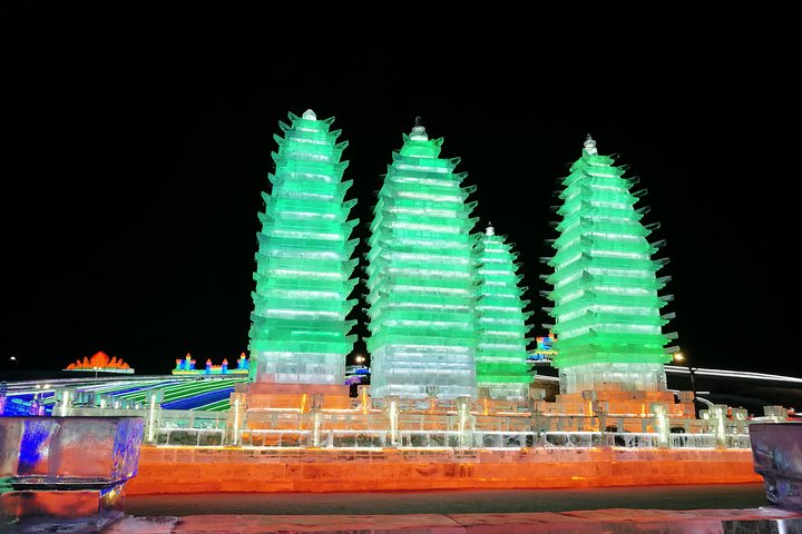 Servicio privado de traslado de día completo a Harbin Atracciones principales de invierno