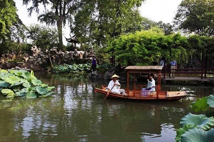 4-Hour Suzhou Private Flexible Tour with Garden and Boat Ride Option