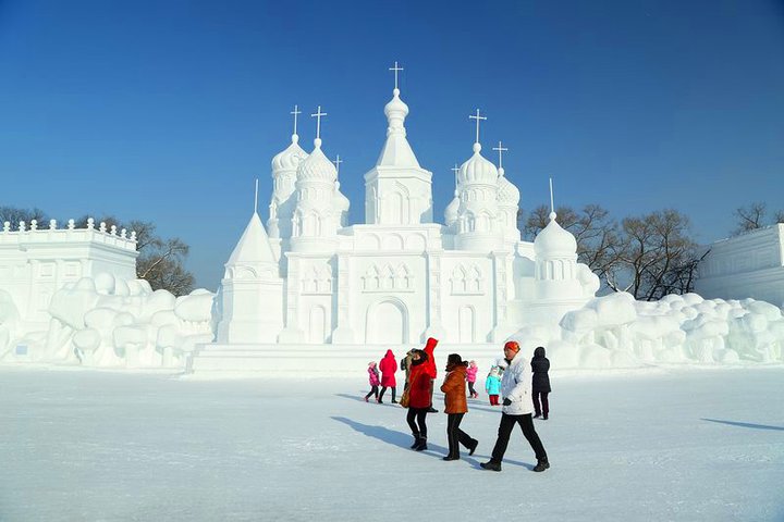 Volledige dag privétour naar het ijs- en sneeuwfestival van Harbin