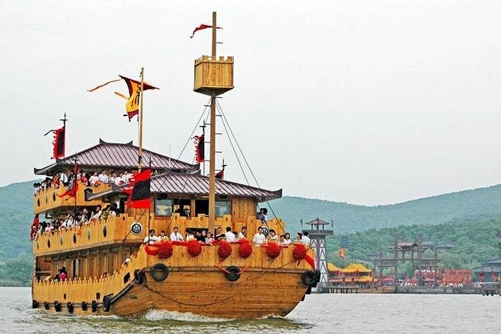Halve dag privétour Sanguo City met boottocht op het Taihu-meer