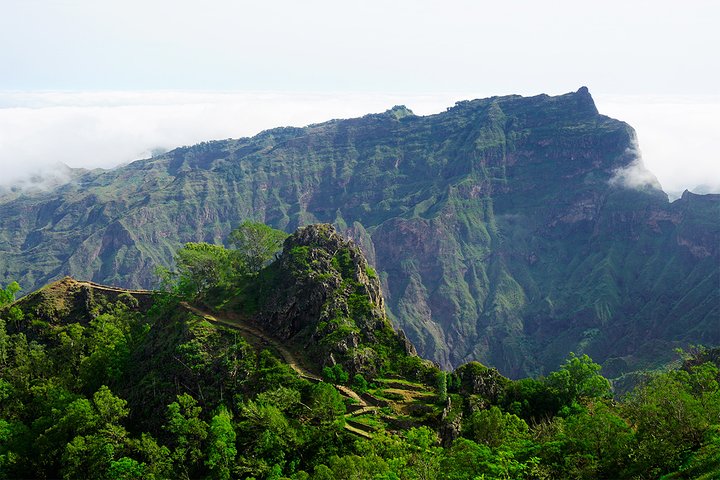 Santo Antão: visite d'une journée complète de l'île et visite du cratère du volcan Cova de Paúl