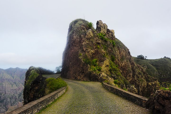 Santo Antão: visite d'une journée complète de l'île et visite du cratère du volcan Cova de Paúl