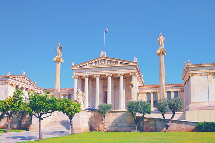 Tour privato di lusso di 3 ore di luci e viste della città di Atene di notte