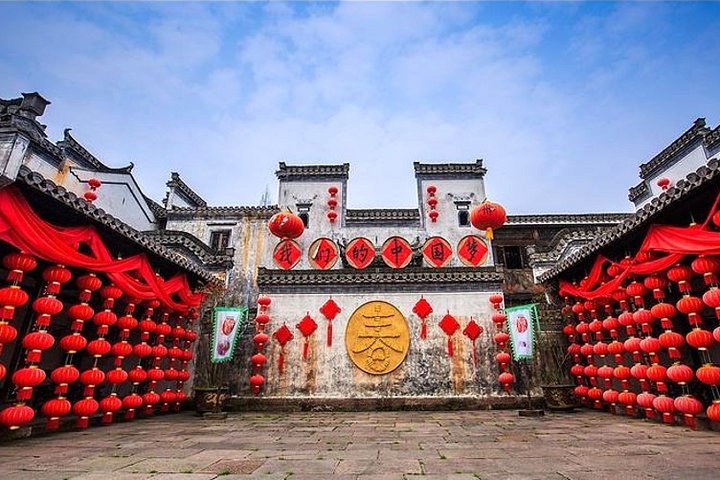 Tour privato di mezza giornata del villaggio antico di Hongcun da Huangshan