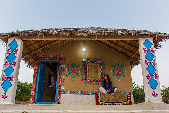 Bhuj till White Rann från Kutch