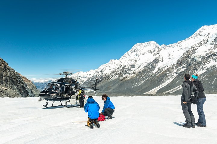 El aventurero: Tasman Glacier Heli-alza