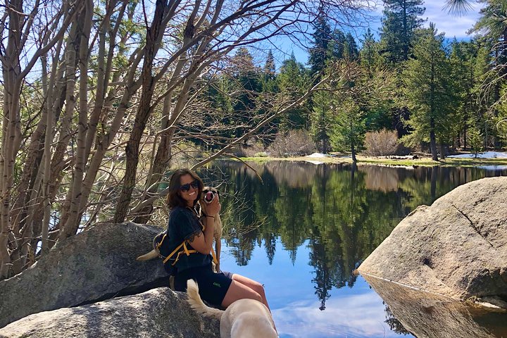 Visite hors route de Big Bear Jeep avec randonnée dans la réserve de Bluff Lake