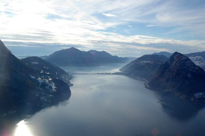 Lugano Monte Bre Lago di Lugano visita guidata privata, da Lugano.