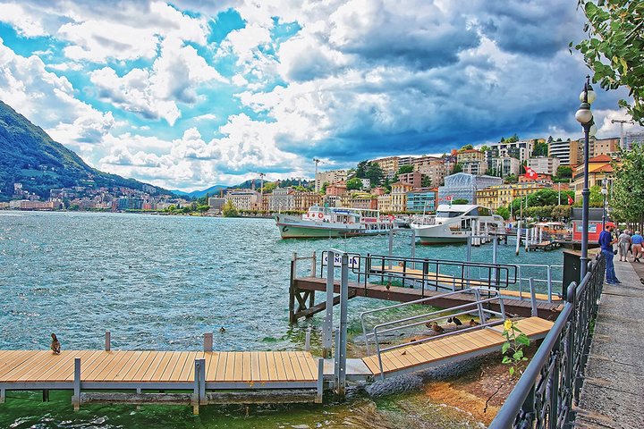 Lugano Monte Bre Lago di Lugano visita guidata privata, da Lugano.