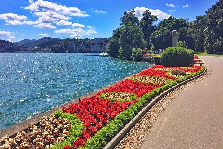 Lugano Monte Bre Lago di Lugano visita guidata privata, da Lugano.