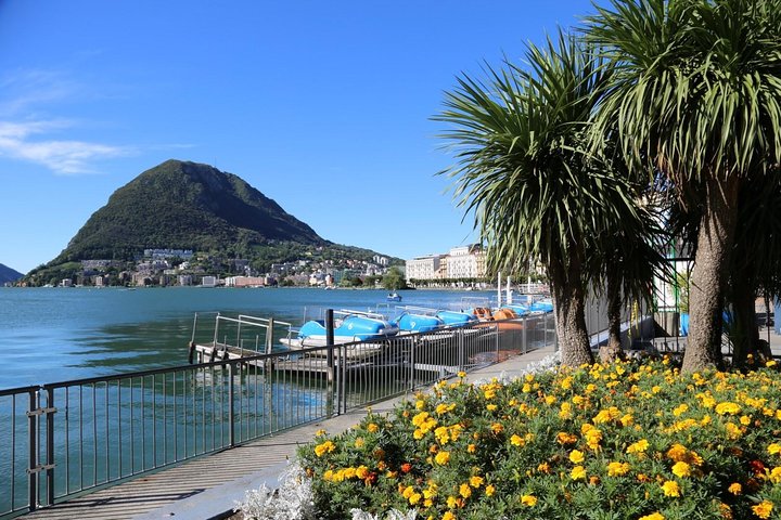 Lugano Monte Bre Lago di Lugano visita guidata privata, da Lugano.