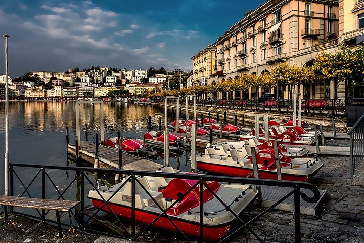 Lugano Monte Bre Lago di Lugano visita guidata privata, da Lugano.
