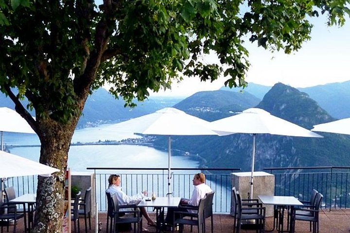 Lugano Monte Bre Lago di Lugano visita guidata privata, da Lugano.