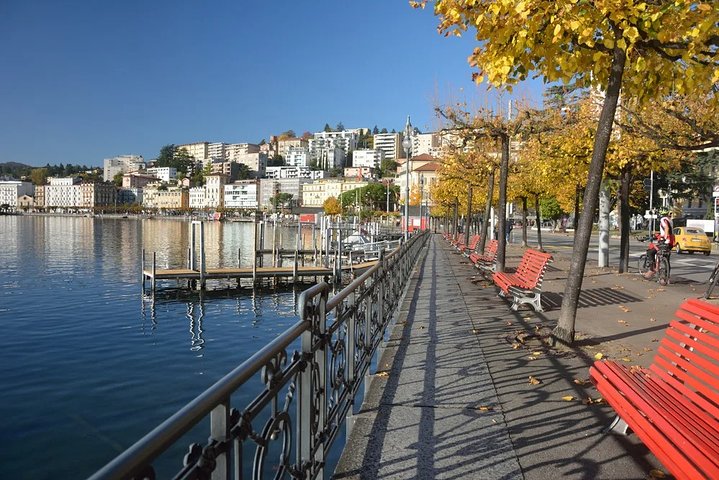 Lugano Monte Bre Lago di Lugano visita guidata privata, da Lugano.