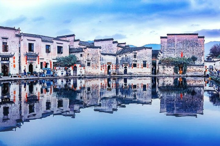 Tour privato di mezza giornata del villaggio antico di Hongcun da Huangshan