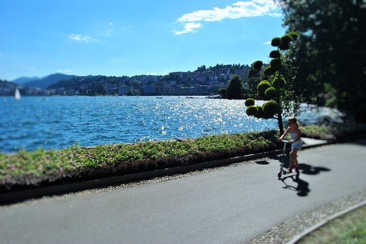 Lugano Monte Bre Lago di Lugano visita guidata privata, da Lugano.
