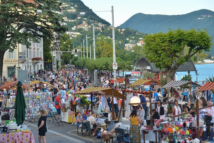 Lugano Monte Bre Lago di Lugano visita guidata privata, da Lugano.