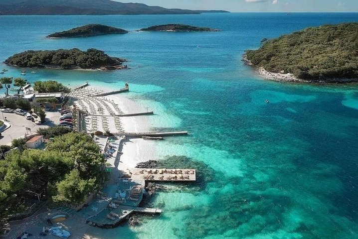 Vanuit Sarande: rondleiding door Blue Eye, Butrint, Ksamil & Lekuresi Castle