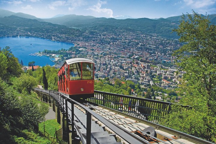 Lugano Monte Bre Lago di Lugano visita guidata privata, da Lugano.
