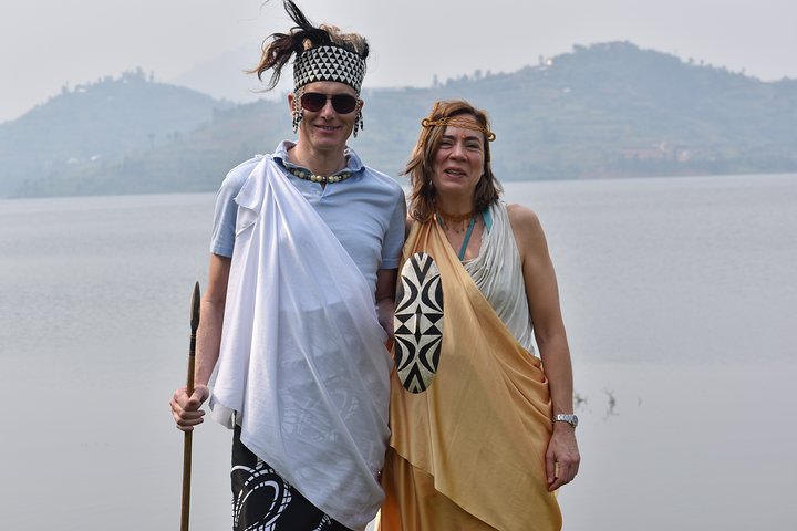 Crucero en barco por los lagos Twin y el lago Kivu