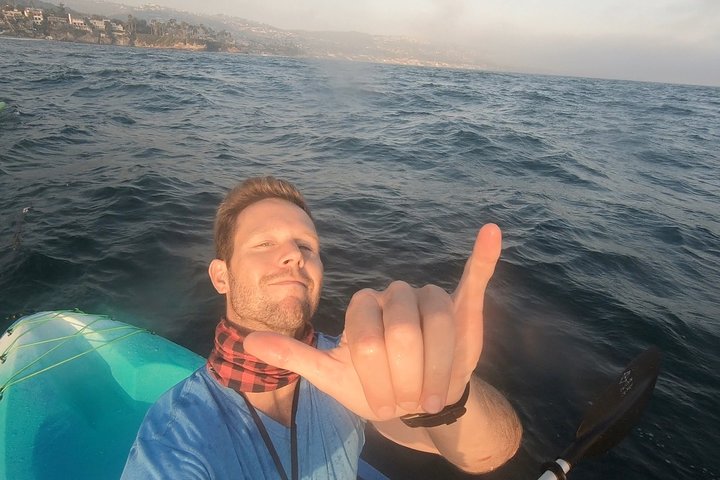 Laguna Beach Open Ocean Kayaking Tour met waarnemingen van zeeleeuwen