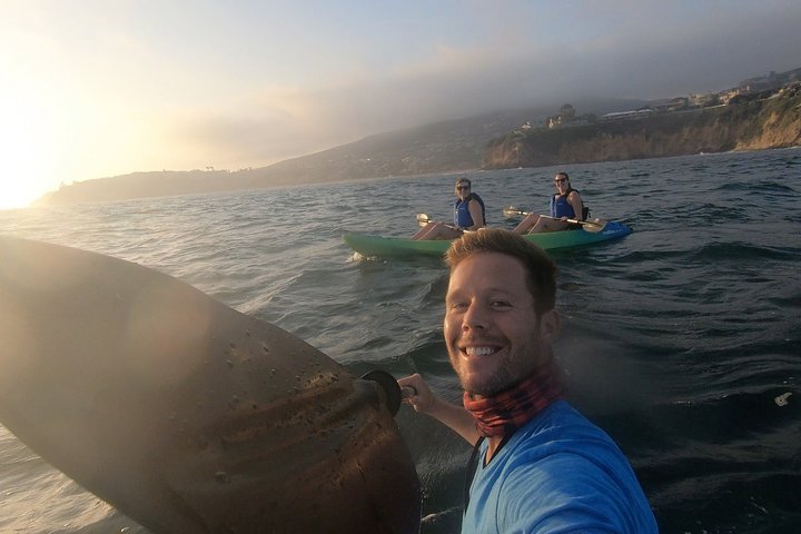 Laguna Beach Open Ocean Kayaking Tour met waarnemingen van zeeleeuwen