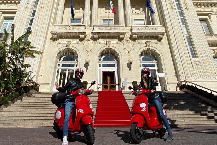 Vespa Tour in Sanremo voor een halve dag