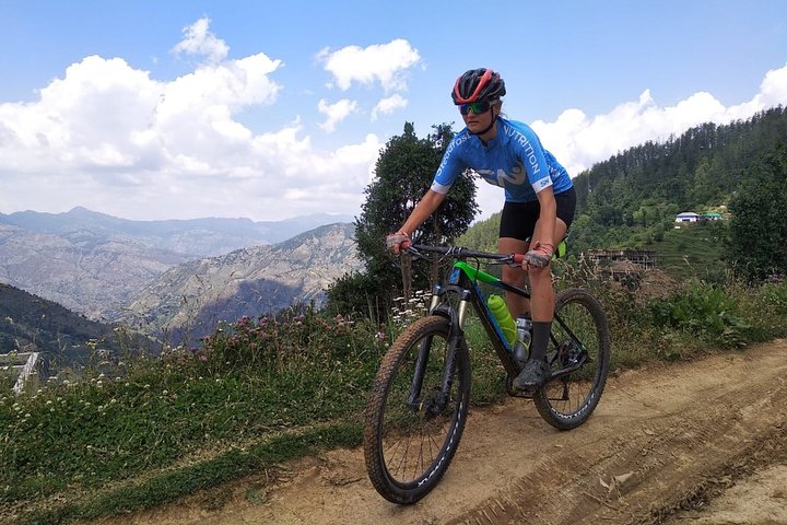 Gita in bici privata di un'intera giornata sulla montagna di Shimla con pranzo