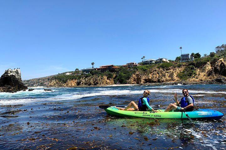 Laguna Beach Open Ocean Kayaking Tour met waarnemingen van zeeleeuwen