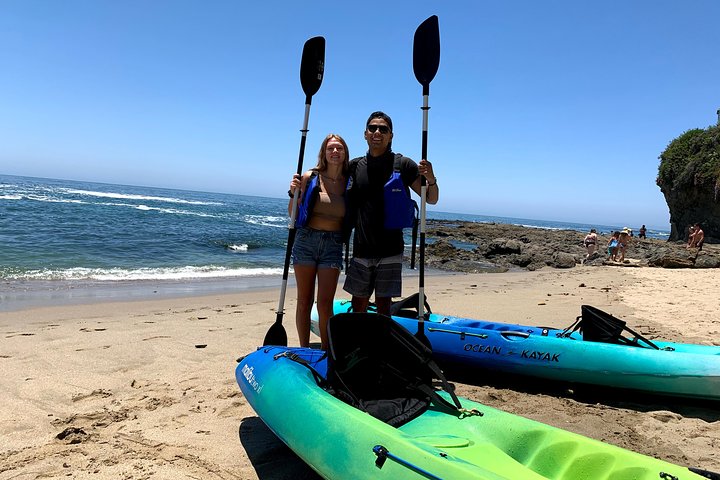 Laguna Beach Open Ocean Kayaking Tour met waarnemingen van zeeleeuwen