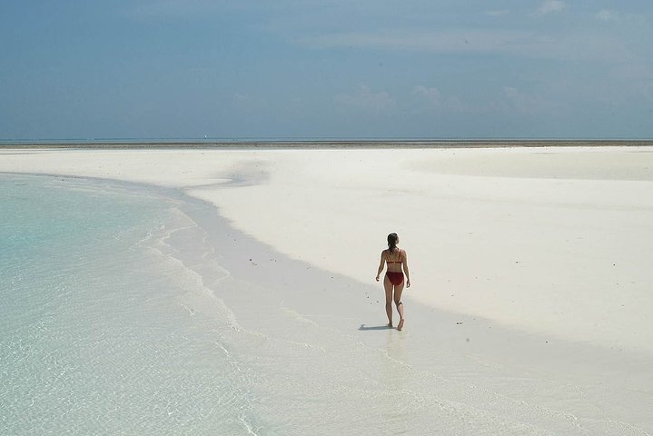 Piquenique de dia inteiro em Sandbank na Ilha de Pemba