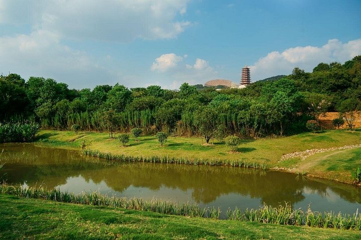 Halbtägige private Tour zum Niushoushan Kulturpark in Nanjing
