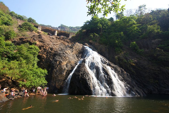 Excursão de dia inteiro às cachoeiras de Old Goa Dudhsagar e plantação de especiarias