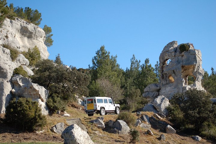 4x4 safari - 4 timmar Alpilles Provence - Avgång från Arles