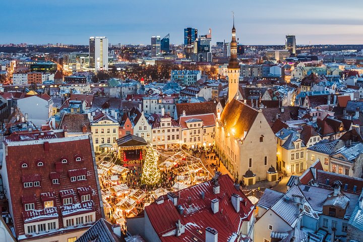 Helsinki to Tallinn Guided Tour -cruise ticket & pick up included