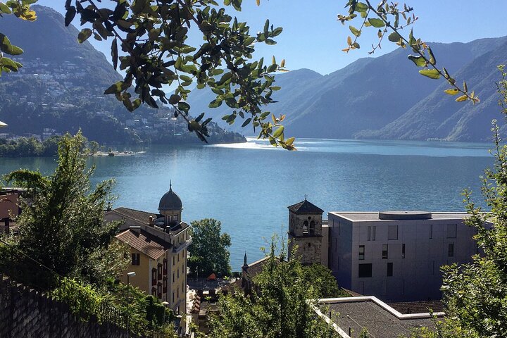 Lugano Monte Bre Lago di Lugano visita guidata privata, da Lugano.