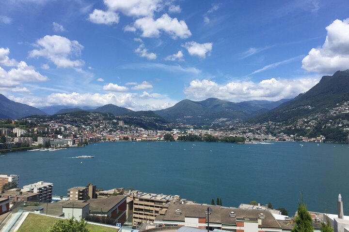 Lugano Monte Bre Lago di Lugano visita guidata privata, da Lugano.
