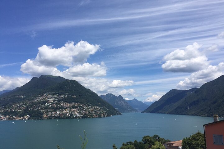 Lugano Monte Bre Lago di Lugano visita guidata privata, da Lugano.