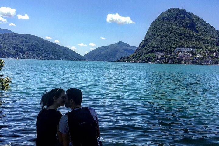 Lugano Monte Bre Lago di Lugano visita guidata privata, da Lugano.