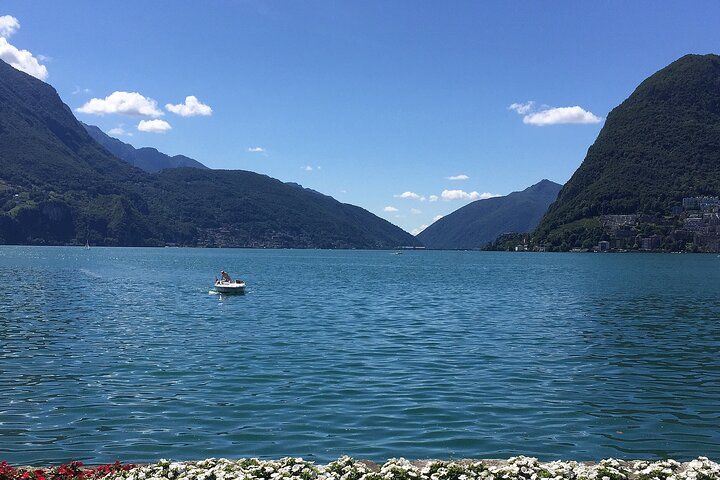 Lugano Monte Bre Lago di Lugano visita guidata privata, da Lugano.