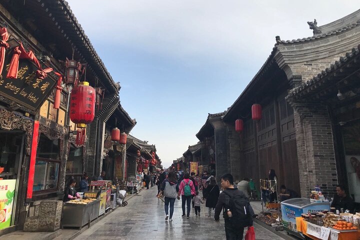 Excursión privada de un día en Pingyao que incluye Zhenguo y el templo Shuanglin