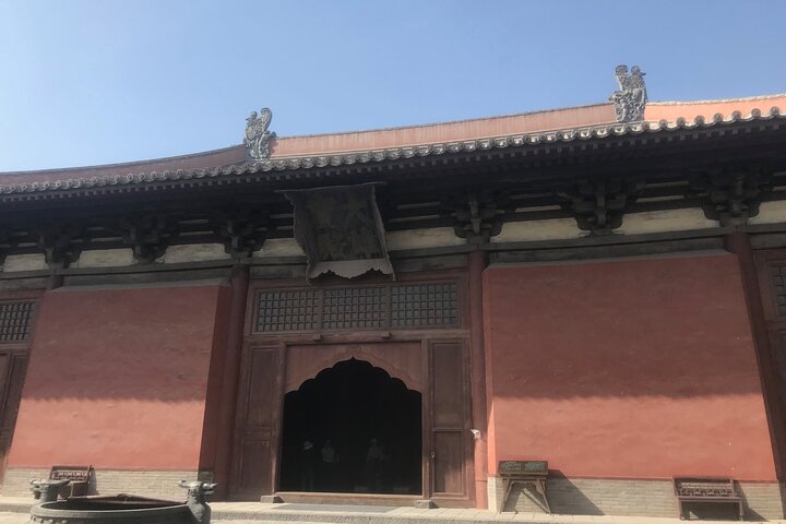 Excursión privada de un día en Pingyao que incluye Zhenguo y el templo Shuanglin