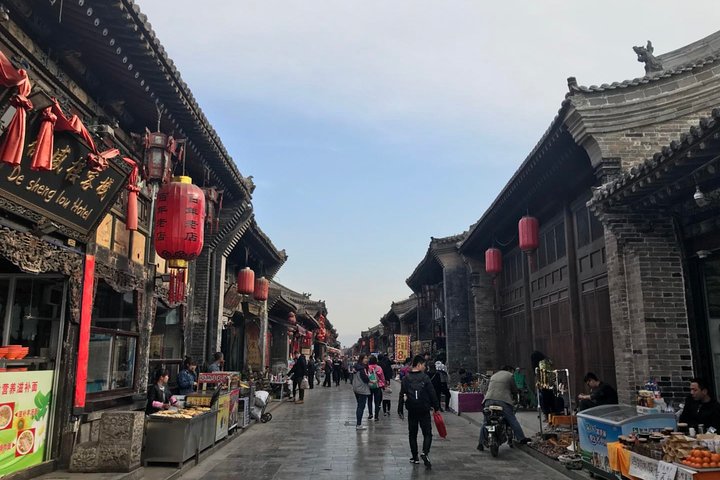 Excursión privada de un día al compuesto familiar Qiao y al casco antiguo de Pingyao desde Taiyuan