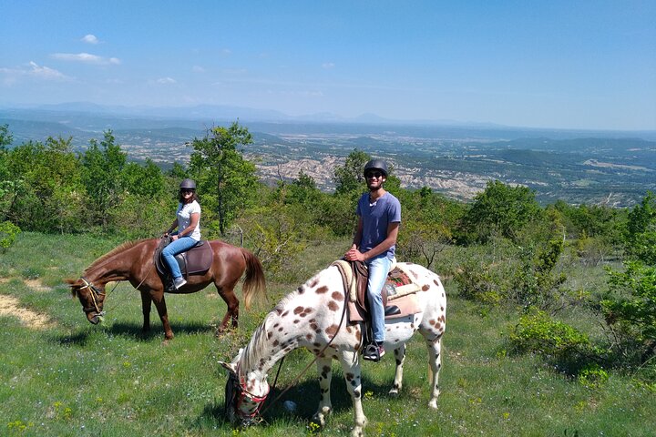 Paardrijden in de Haute Provence Luberon en Forcalquier