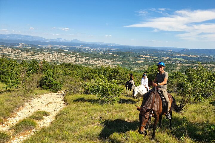 Paardrijden in de Haute Provence Luberon en Forcalquier
